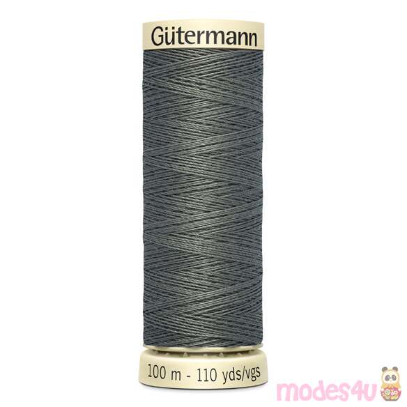 Fil � coudre Sew-all gris fossile fonc� n� 635 par Gutermann