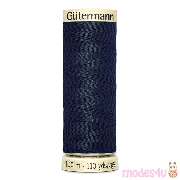 Sew-all dark iron grey-blue thread 595 by Gutermann