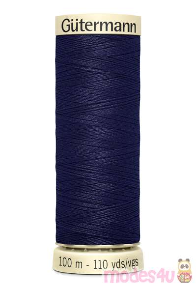 Sew-all dark smoke purple thread 324 by Gutermann