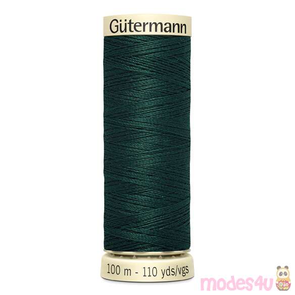 G�termann Allesn�her dunkelgr�n-petrolfarbener N�hfaden 18 von Gutermann