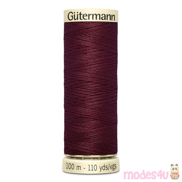 filo Sew-all rosso granato 369 di Gutermann