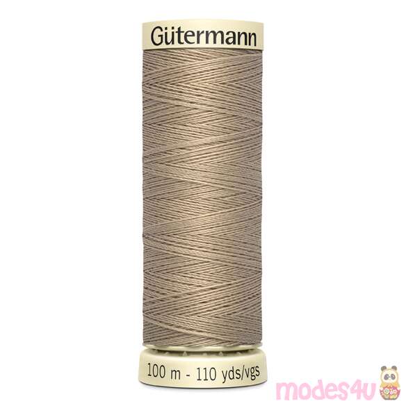Sew-all light camel brown thread 464 by Gutermann