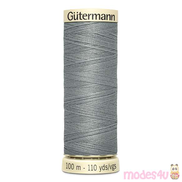 Fil � coudre Sew-all gris m�tal n� 545 par Gutermann