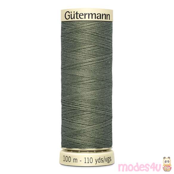 Sew-all moss green thread 824 by Gutermann