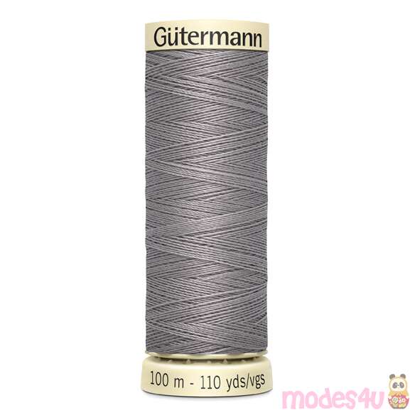 Fil � coudre Sew-all gris �tain n� 493 par Gutermann