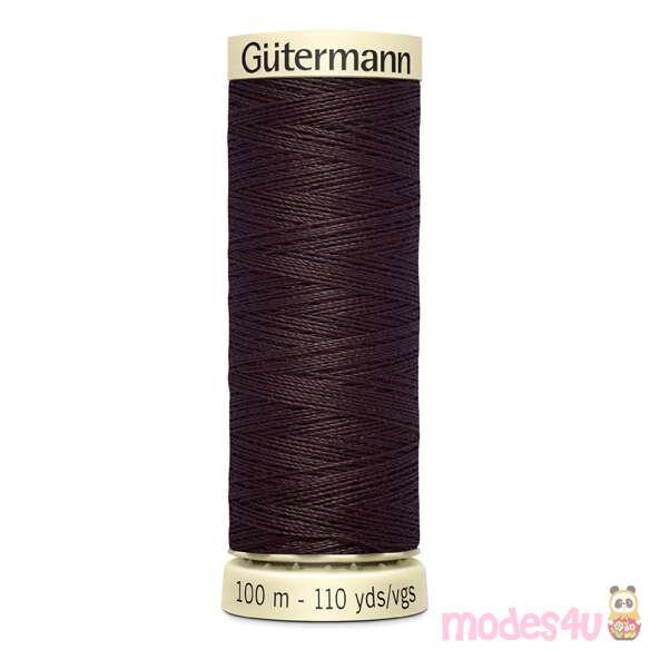 Sew-all rich brown thread 23 by Gutermann