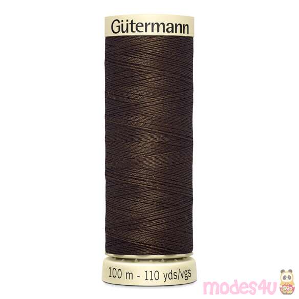 Sew-all wood brown thread 817 by Gutermann