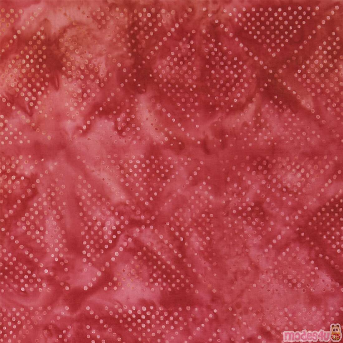 Connect the Dots Batik Tie Dye Dots Diamond Fabric