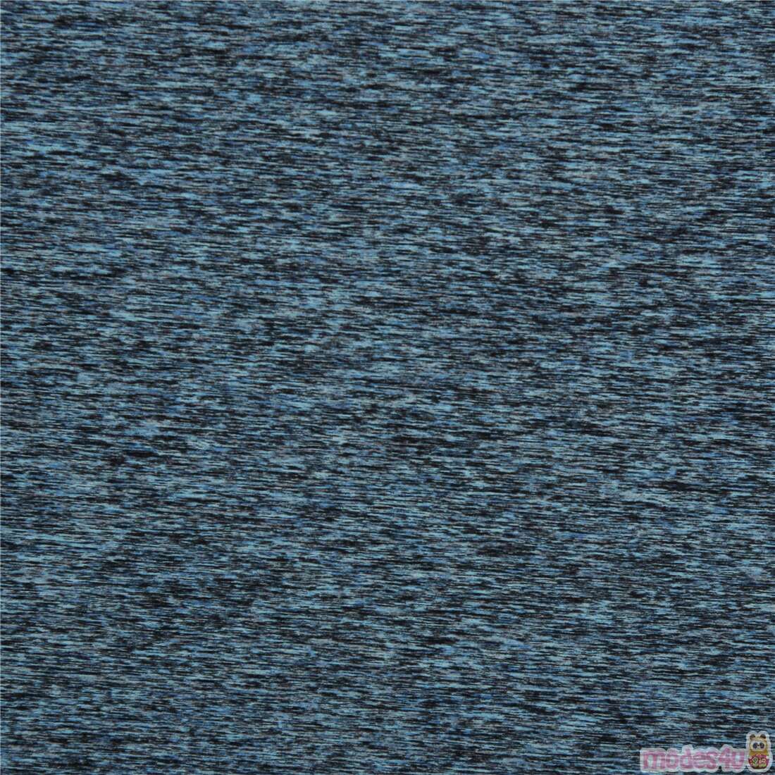 Denim blau Badebekleidung Strickstoff Stoff