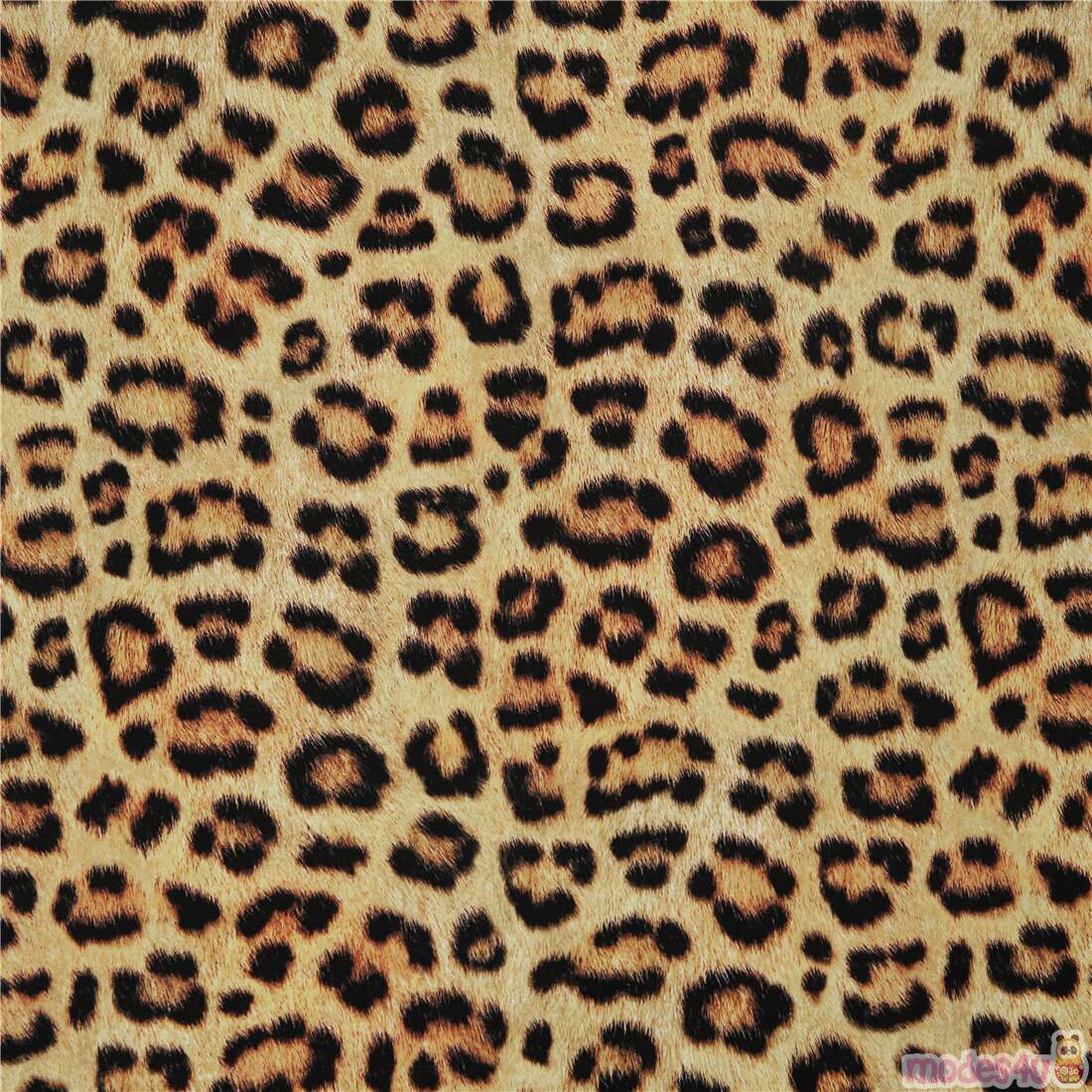 Leopard Spots Animal Print Swimwear Fabric