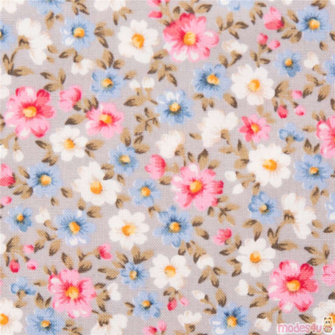 Country Floral Ditsy Print Small Florals Fabric