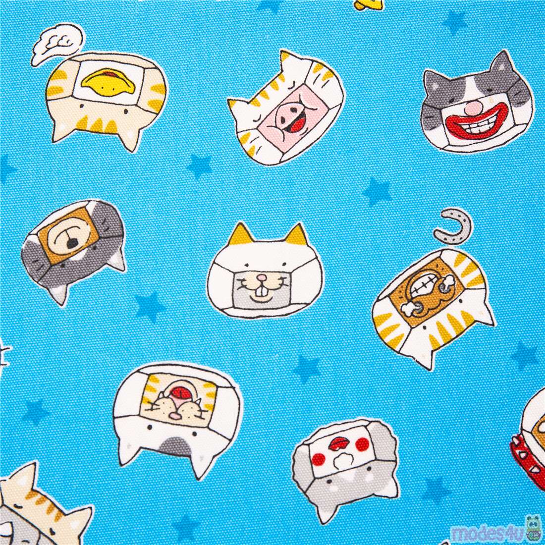 Cute Cats Funny Animal Facemasks Fabric