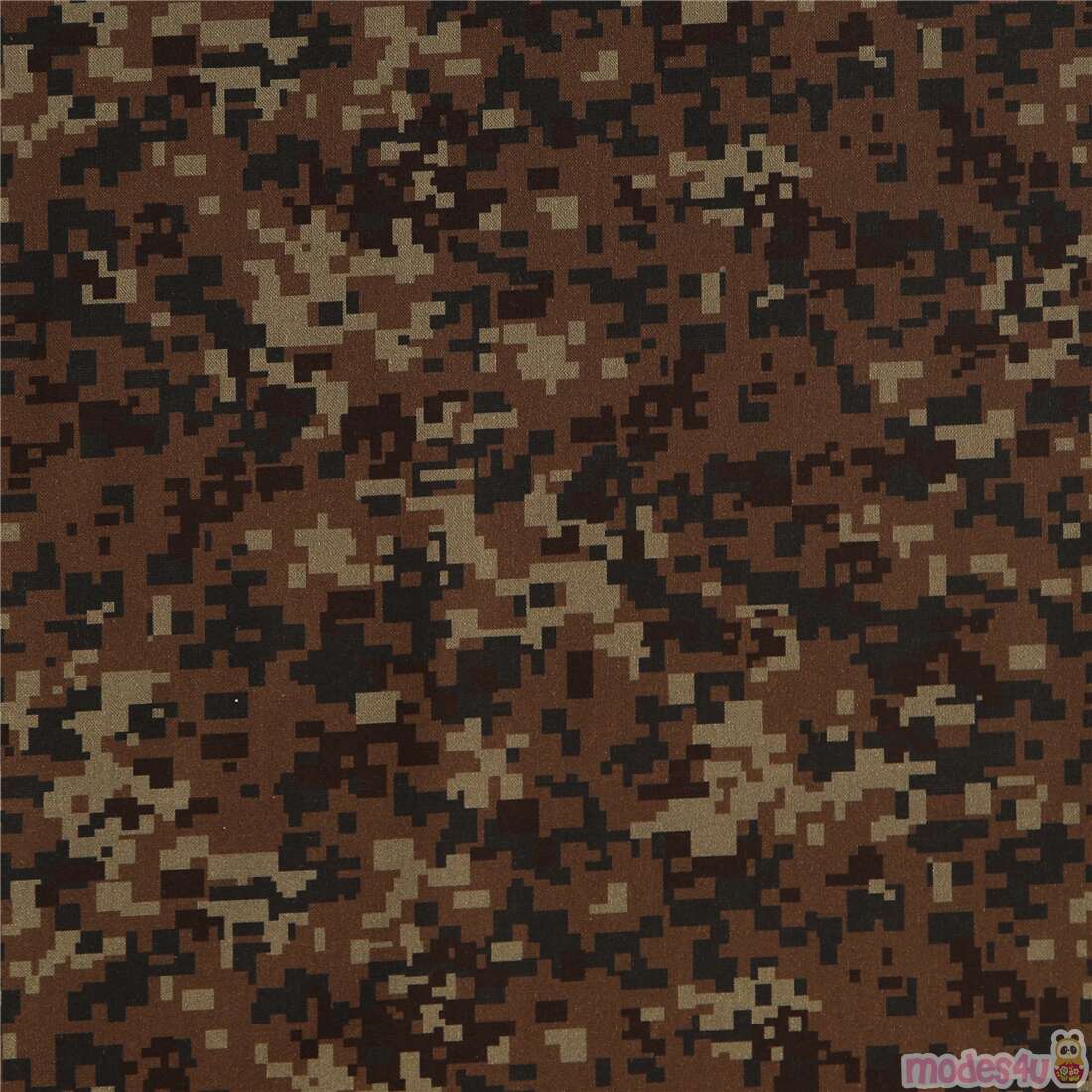 Digital Pixel Army Military Camouflage Fabric