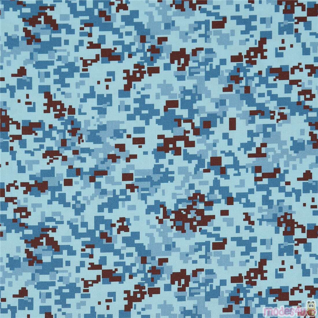 Digital Pixel Army Military Camouflage Fabric
