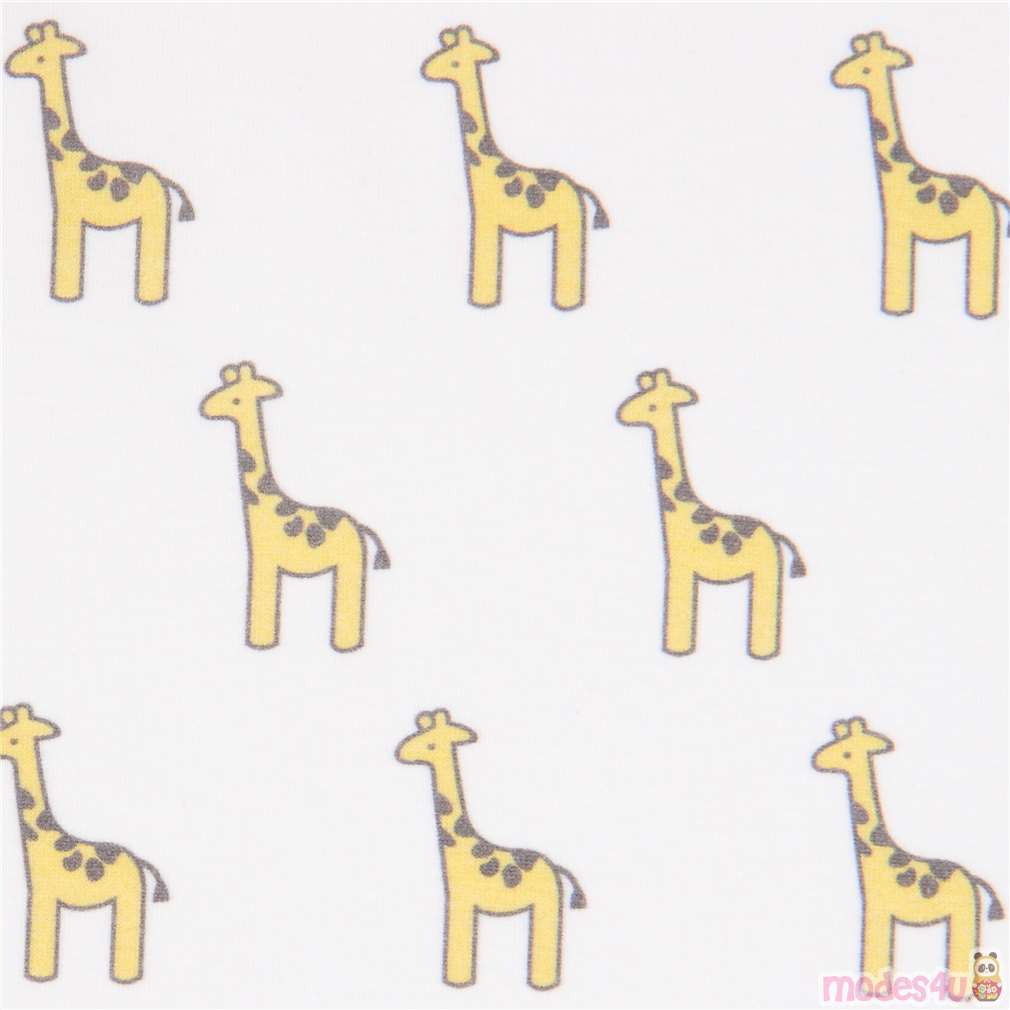 Pequeño Safari Pequeñas Jirafas Estiramiento Tela