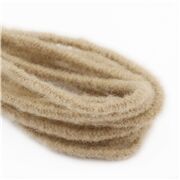 1m Wool Elastic Cord Beige