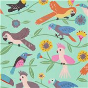 Las Plumas Tropical Birds Flowers
