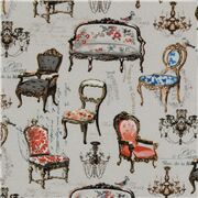Chaise Antique Canap&eacute; Meubles Louis XV