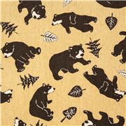 Tumbling Forest Bears Trees Leaves