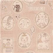 Illustrated Girls Cosmetics Mirrors and Frames