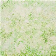 Tissu vert clair avec des fleurs dans un d&eacute;grad&eacute; de vert