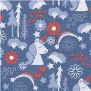 Magical Woodland Unicorns Hedgehogs Stretch