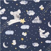 Koala Clouds Dreaming Shooting Stars