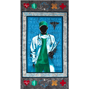 Doctor Hippocractic Oath Silhouette Panel