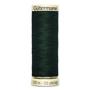 Fil &agrave; coudre G&uuml;termann Sew-all vert buisson fonc&eacute; n&deg; 472