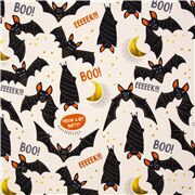 Boo! Bats! Halloween Eek Text