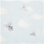 Koala Sleeping Dreaming Clouds Moon Stars
