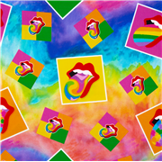Pop Culture Rainbow Lips Tongues Rolling Stone