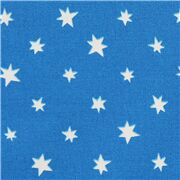 Stelle Bianche A Sei Punte Su Blu