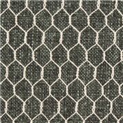 Twisted Chicken Wire Hexagons on Canvas Texture