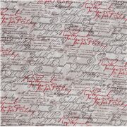 Naturfarben retro Schrift Text