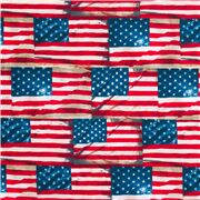 tessuto patriottico USA bandiera stelle strisce