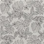 Tropical Pineapple Linework