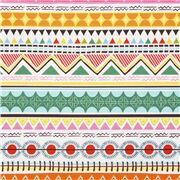 Primitive Colorful Stripe Shapes Dots Triangles