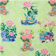 Beautiful Oriental Tea Pots Flower Vases