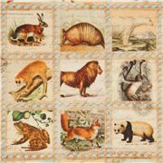 Natural Vintage Animal Stamps