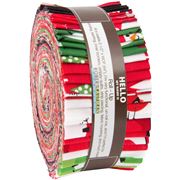Holiday Colourstory Jingle Penguin Snowman Strip Roll