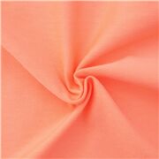 Lachsorangefarbener einfarbiger Strickstoff Coral