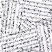 Sheet Music Fragments Collage
