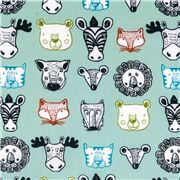 Illustrated Animal Heads