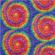 Rainbow Spiral Circles Super Soft Cuddly