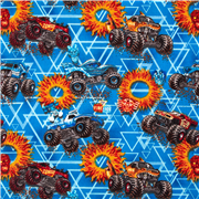 Tumbling Rings of Fire Monster Trucks