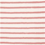 Pink Large Painted Stripes
