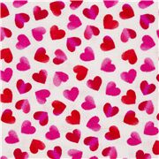 Tossed Ombre Heart Polka Dots