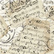 Music Note Antique Sheet Paper