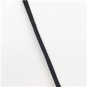 black 0.3cm wide elastic